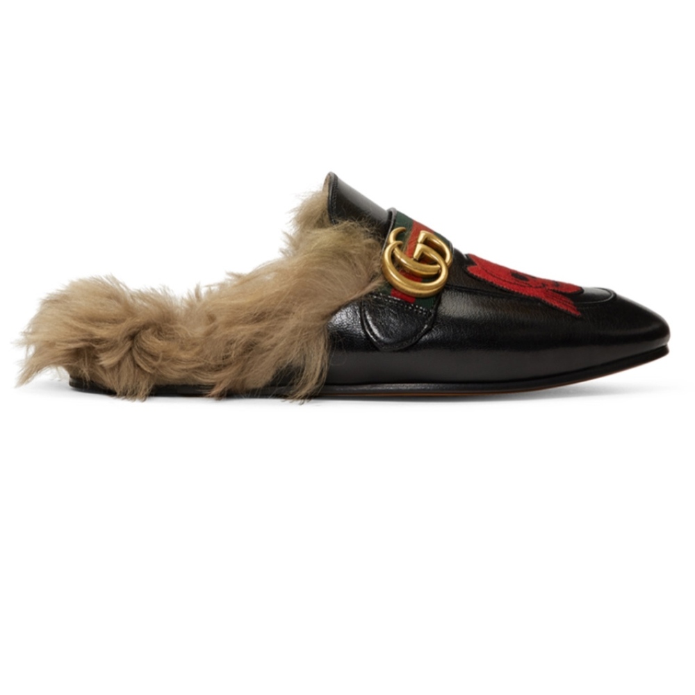 Gucci Black Skull New Princetown Loafers - Picture 3 of 8